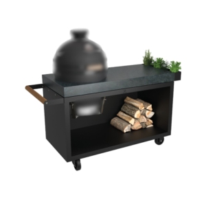 OFYR Kamado Table Black 135 PRO Concrete