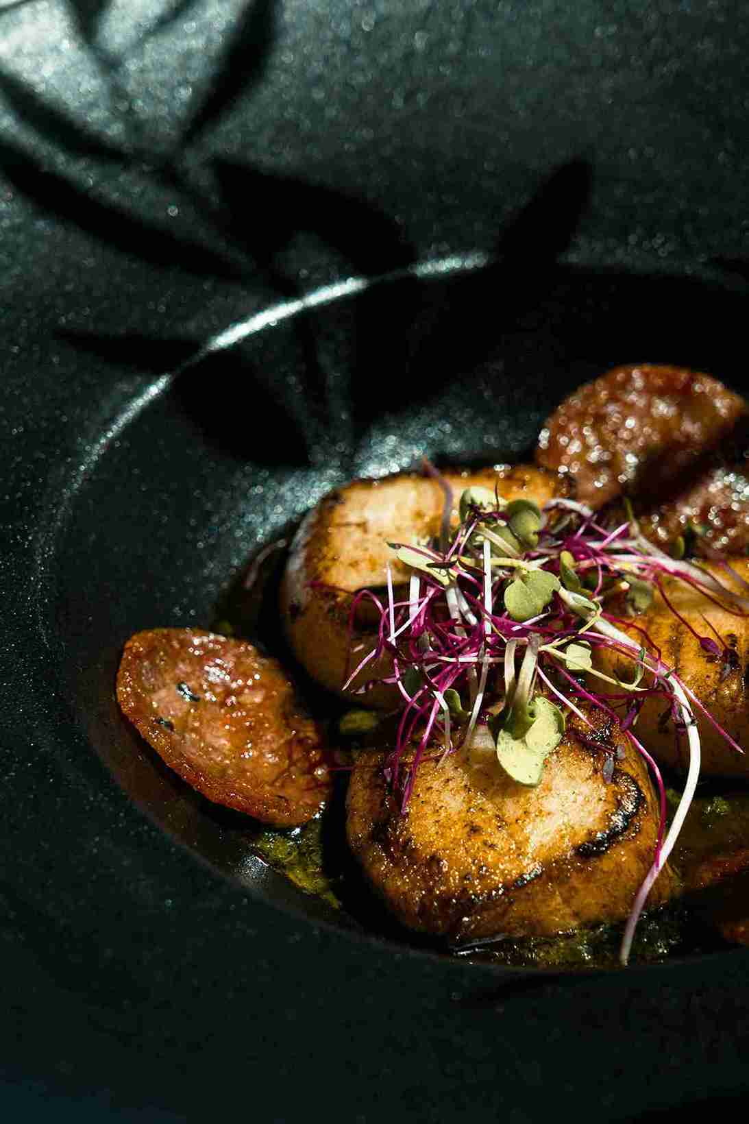 Coquilles perfect gegrild op de BBQ