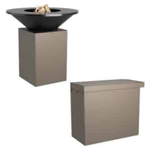 OFYR Signature Plancha & Mise en Place 100 Taupe bundle